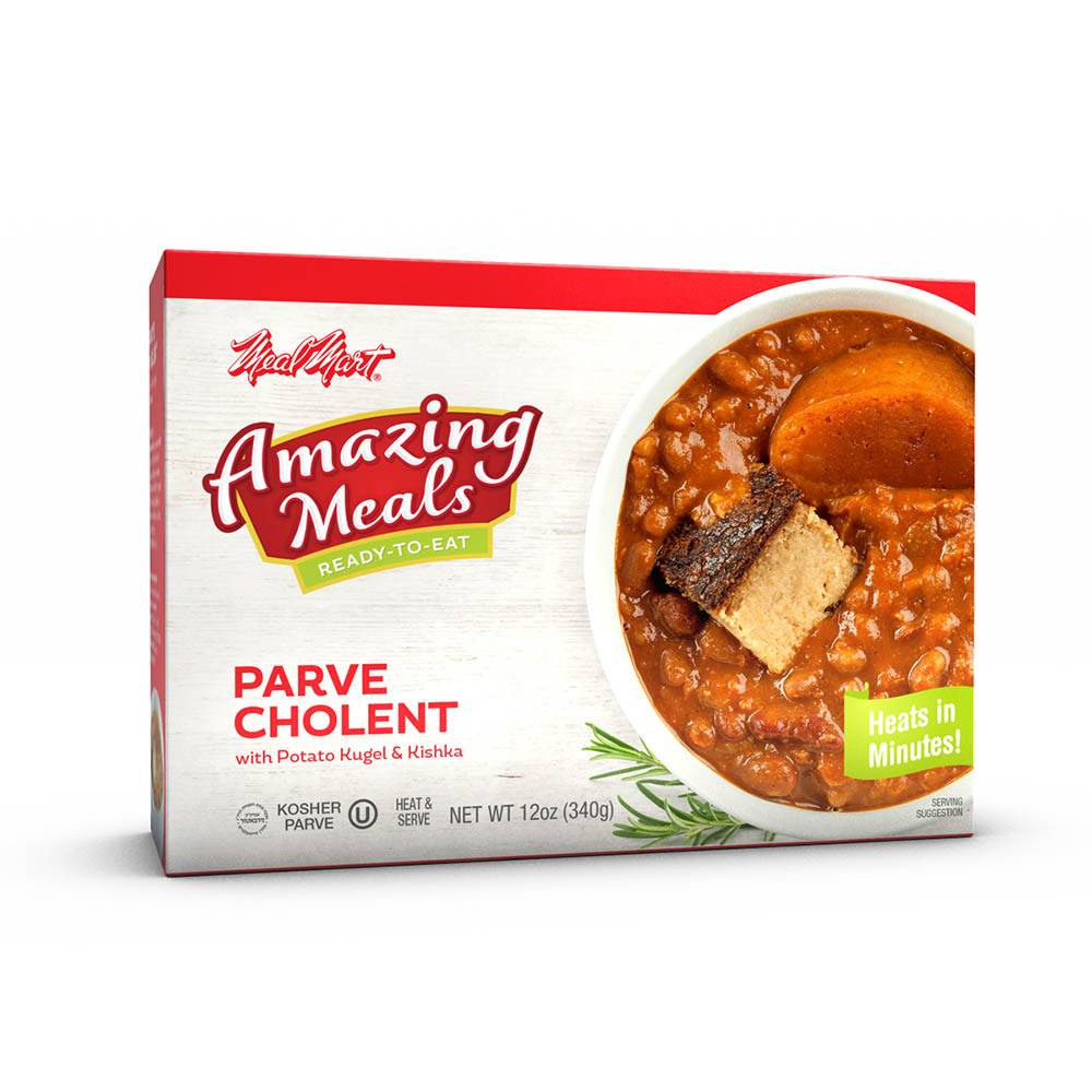 Meal Mart Amazing Meals Parve Chollent with Potato Kugel & Kishka 12 oz